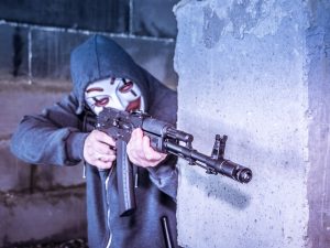 Outdoor and indoor Airsoft, a popular bachelor party activity in Budapest with Budapest's Wild Bachelor Party!