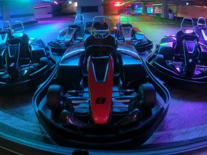 Go-karting, Indoor Karting - an activity for your Budapest bachelor party weekend with Budapest's Ultimate Bachelor Party Experience.