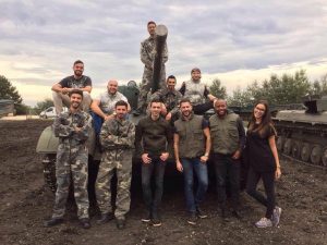 Tank driving, an unusual, extreme, unforgettable activity with Enfer's stag party experience.