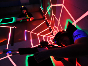 Laser tag à Prague avec EVG d'Enfer