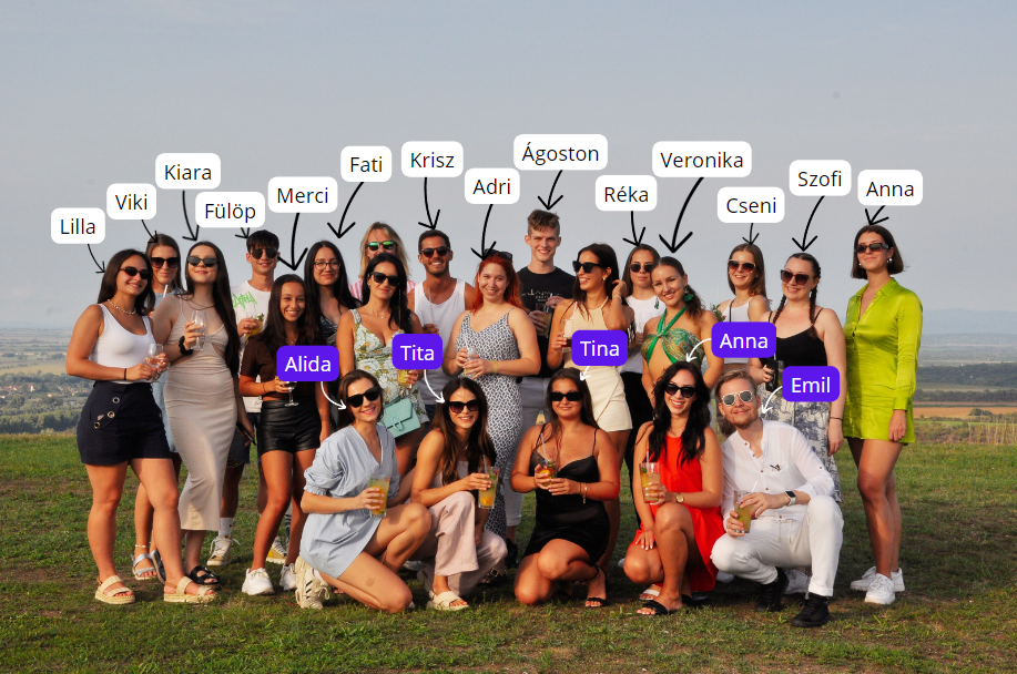 photo des guides de Budapest pour les équipes EVG venant à Budapest
