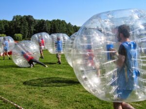 bubble foot à Bucarest avec EVG d'Enfer