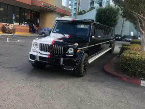 Tour en Tour en Mercedes G-Class Brabus (16pers) à Bucarest avec EVG d'Enfer